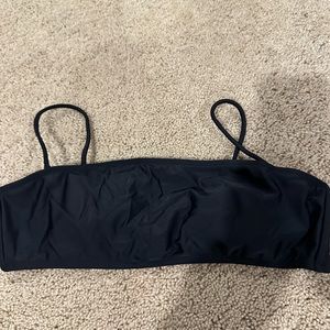 Black bandeau Bikini top